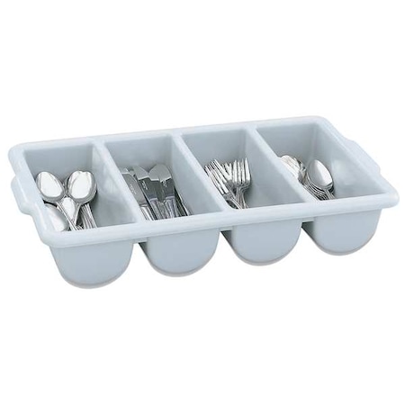 Cutlery Holder, 3.25 x 21.62 in, Gray MPN:52654
