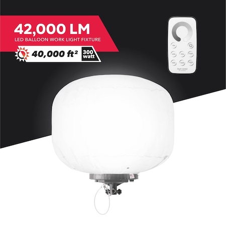 Balloon Light Fixture, 42, 000 lm MPN:BL-300W-G2