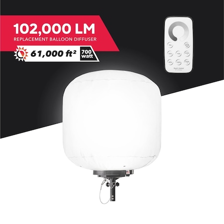 Balloon Light Fixture, 102, 000 lm MPN:BL-700W-G2