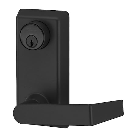 Grade 1 Exit Device Trim, Classroom Function, Lever with Escutcheon, Flat Black Coated Finish, Left MPN:230L-06 622 LHR