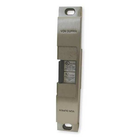 Electric Door Strike, Stainless Steel, Satin Stainless Steel, For Use With: Rim Exit Device MPN:6112 12V US32D CON