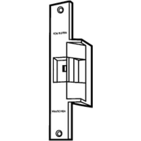 Electric Door Strike, Stainless Steel, Stainless steel, For Use With: Mortise/Cylindrical Locksets MPN:6214 24V US32D CON