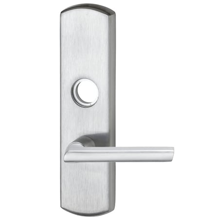 Lever Trim, Night Latch, Rim/Vertical Rod Prep, Latitude Lever Style, Satin Chrome Finish MPN:996L-NL-LAT-R/V 26D RHR