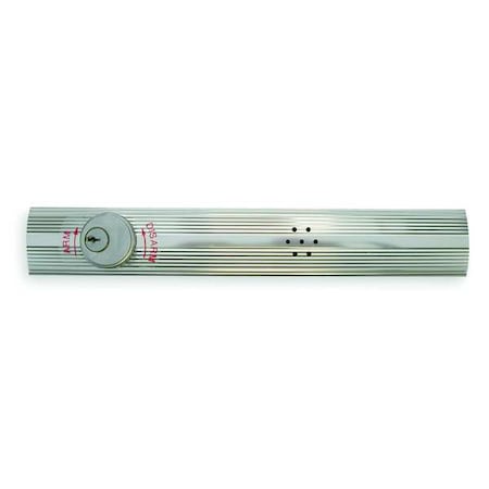 Exit Door Alarm Kit, Gray, Steel, 85 dB MPN:99ALK 3FT US26 3215