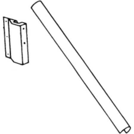 Rod/Latch Guard, Satin Stainless Steel MPN:RG-27 US32D RHR
