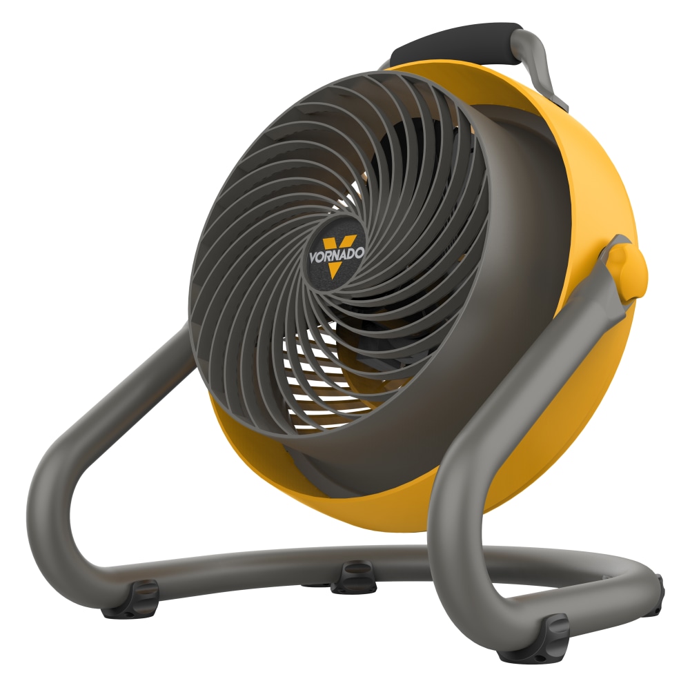 Vornado 293 Heavy-Duty 10-1/4in Blade 3-Speed Large Air Circulator, 17-1/2inH x 16-3/16inW x 15-1/4inD, Yellow MPN:CR1-0089-16
