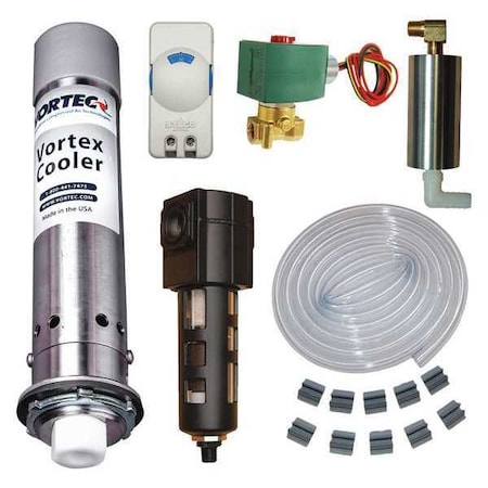 Vortex Enclosure Cooler, 900 BtuH, 4X NEMA MPN:747SS