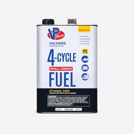 Fuel, 4-Cycle, Clear, 1 gal, Can, No Oil MPN:6201