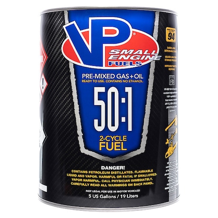 Small Engine Fuel, 2 Cycle, 5 gal. MPN:6232