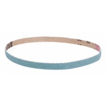Abrasive Belt, 50 Grit, Zirc, 3/8x13
