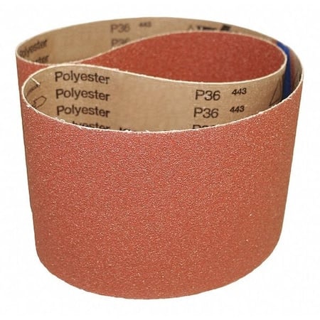 Abrasive Belt, 120 Grit, AO, 3 x 24