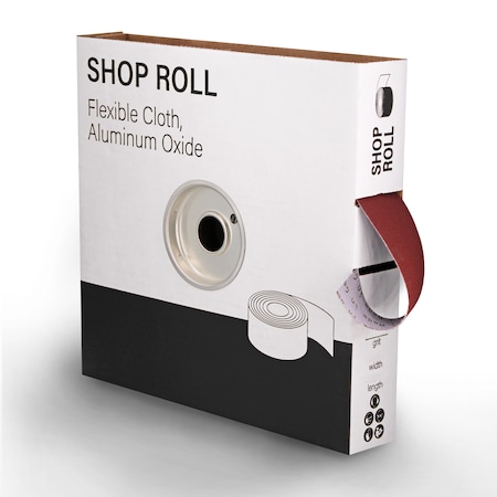 Abrasive Roll, AO, 180 Grit, 1.5