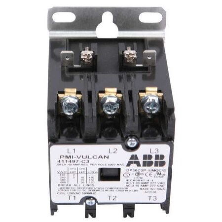 Contactor, 3 Pole 1 MPN:00-411497-000C3