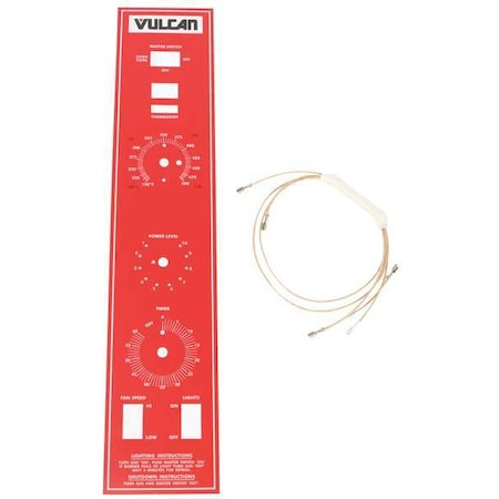 Overlay, Control Panel Sg W/Ncc MPN:00-428968-00001