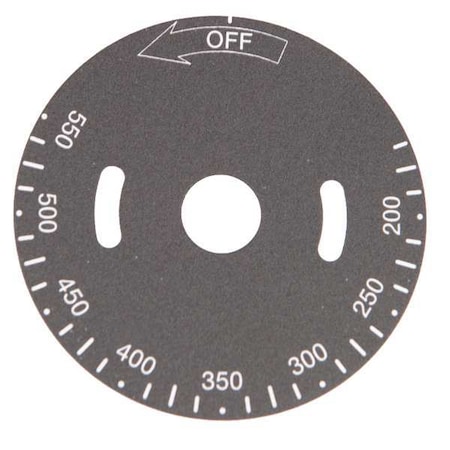 Dial, 550F Griddle Thermostat MPN:00-498037-0000A