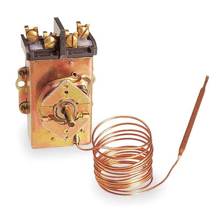 Line Voltage Mechanical Thermostat, Heat Only, 0 to 100F, 120 to 480V AC MPN:N15/3015-1