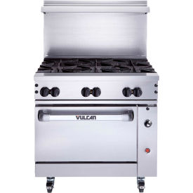 Vulcan 36C-6BP Endurance Range Convection Oven Propane S/S 6 Burners 36C-6BP