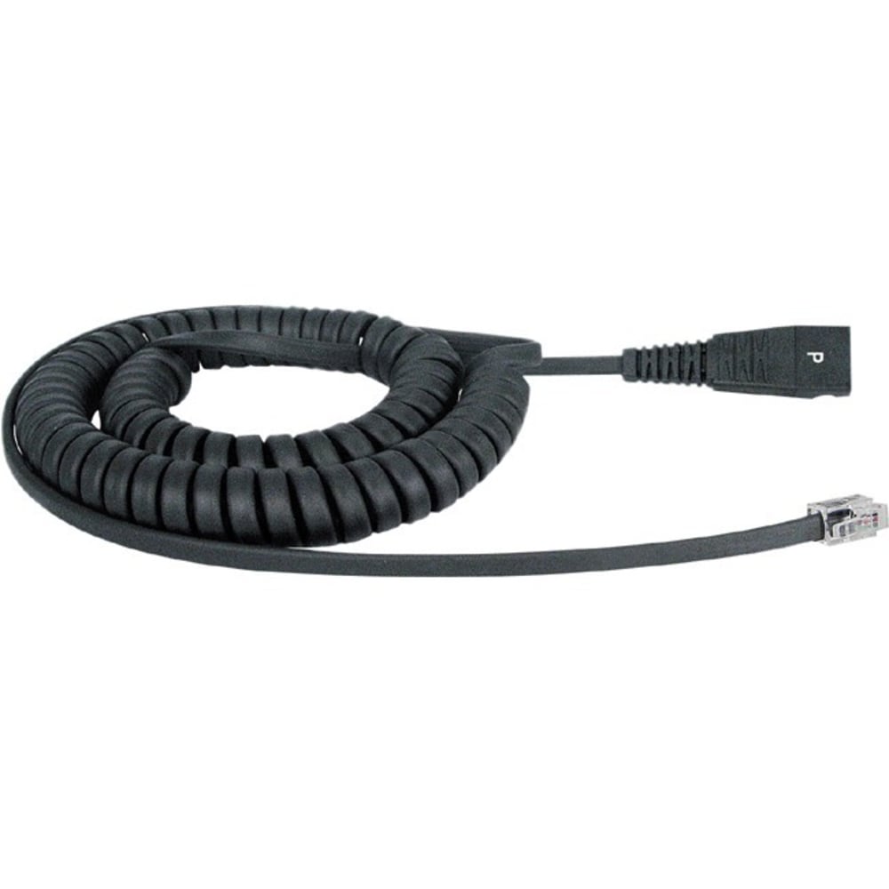 Jabra VXi 1026 Cord P Type - Headset cable to Quick Disconnect male - 6 ft (Min Order Qty 6) MPN:201797