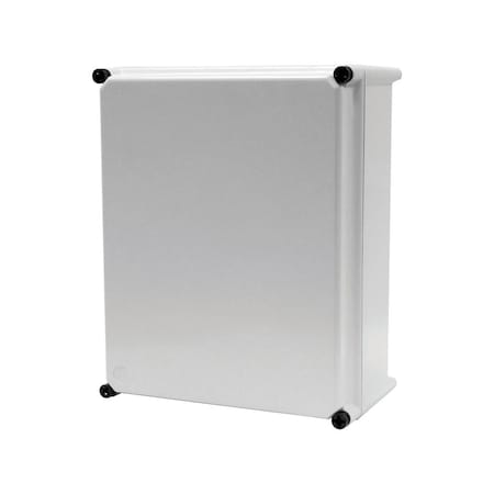Padlockable Latch Electrical Enclosures, 11.89 in H, 6.93 in D, 11.89 in W, NEMA 4X, Fiberglass MPN:A41-1212HPL2