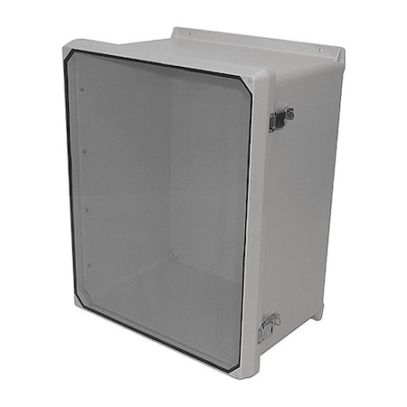 Padlockable Hasp Electrical Enclosures, 19.31 in H, 9.58 in D, 17.31 in W, NEMA 4X MPN:CVJ1816HWPL2