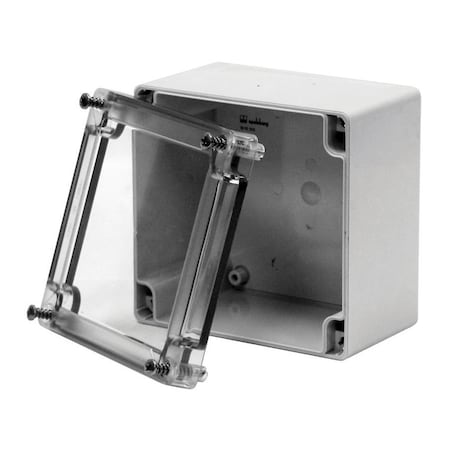 Quick Release 1/4 Turn Screw Electrical Enclosures, 6.38 in H, 2.17 in D, 3.23 in W, NEMA 4X, ABS MPN:MBG060302ABSCTQ