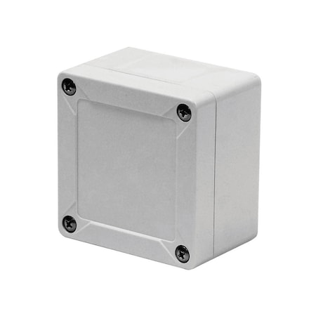 Screws Electrical Enclosures, 6.38 in H, 3.35 in D, 3.23 in W, NEMA 4X, Polycarbonate MPN:MBG060303PC