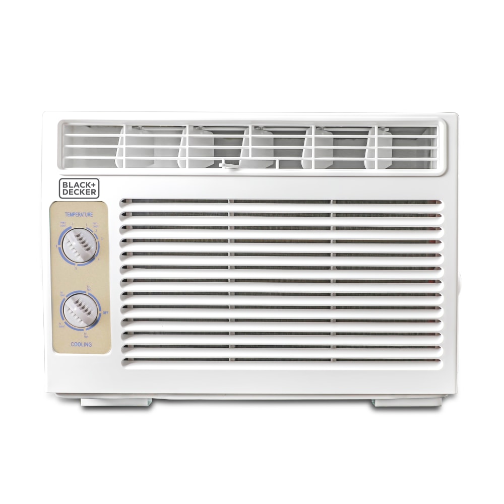 Black+Decker BD05MWT6 Window Air Conditioner, 5, 000 BTU, White MPN:BD05MWT6