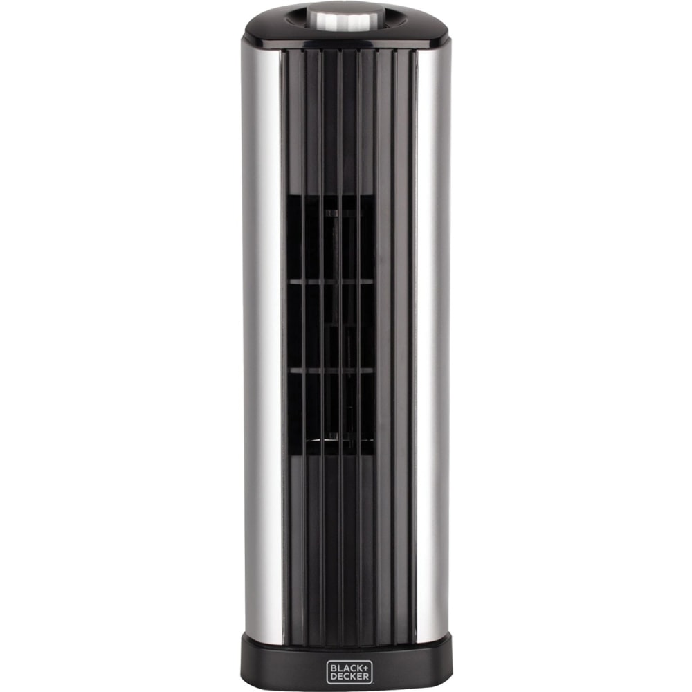 Black+Decker BFSD116B Dual-Blade Stand Fan - 2 Blades sizes - 16in or 7.5in Diameter - 3 Speed, Round Base - BFSD116B MPN:BFSD116B