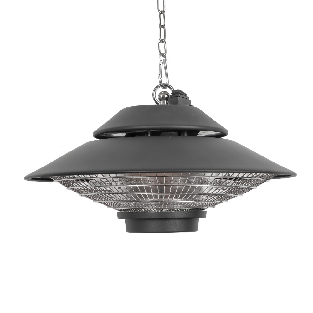 Black+Decker 1500-Watt Outdoor Ceiling-Mounted Electric Patio Heater, 56 Sq. Ft. Coverage, Black MPN:BHOC05