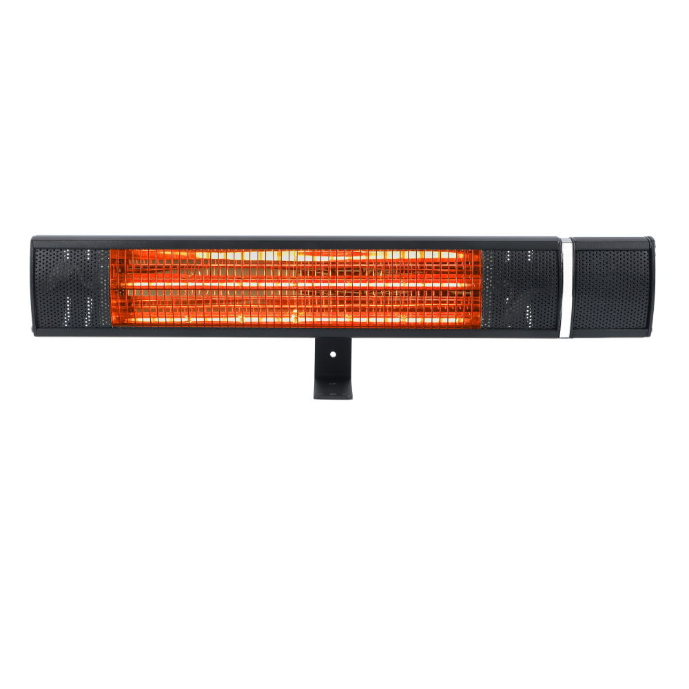 Black+Decker 1500-Watt Patio Wall-Mounted Electric Heater, 269 Sq. Ft. Coverage, Black MPN:BHOW03R