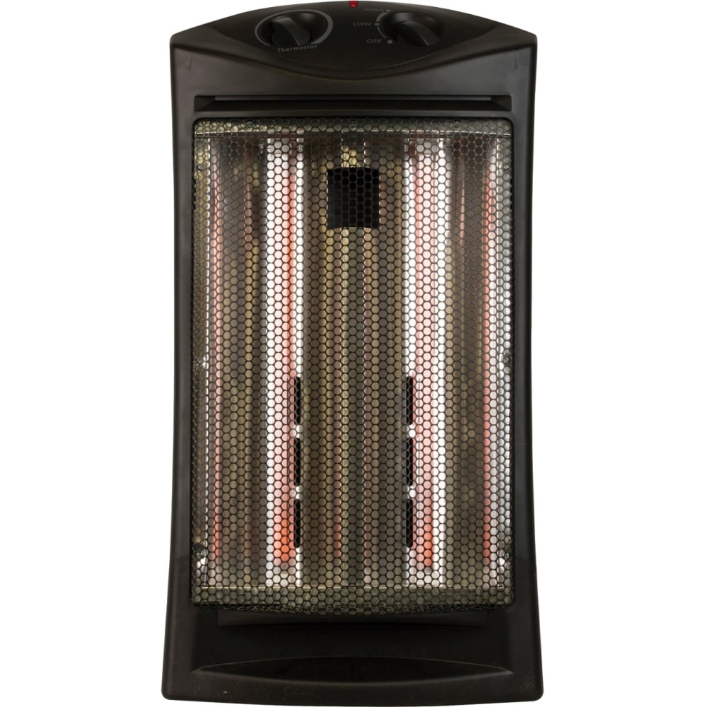 BLACK+DECKER 1, 500-Watt-Max Infrared Quartz Tower Heater, Black MPN:BHTI06