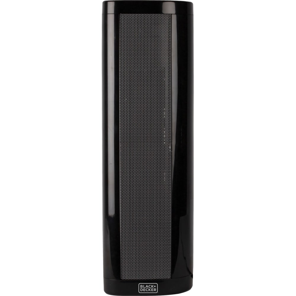 Black+Decker BHVHC15 1500-Watt Ceramic Heater, 21-3/4inH x 6-5/16inW x 6-13/16inD, Black MPN:BHVHC15