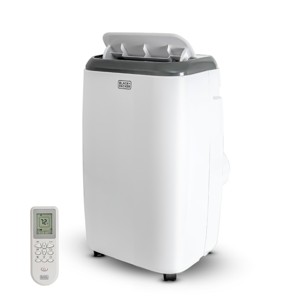 Black+Decker Portable Air Conditioner, 6, 000 BTU, White MPN:BPT06WTB