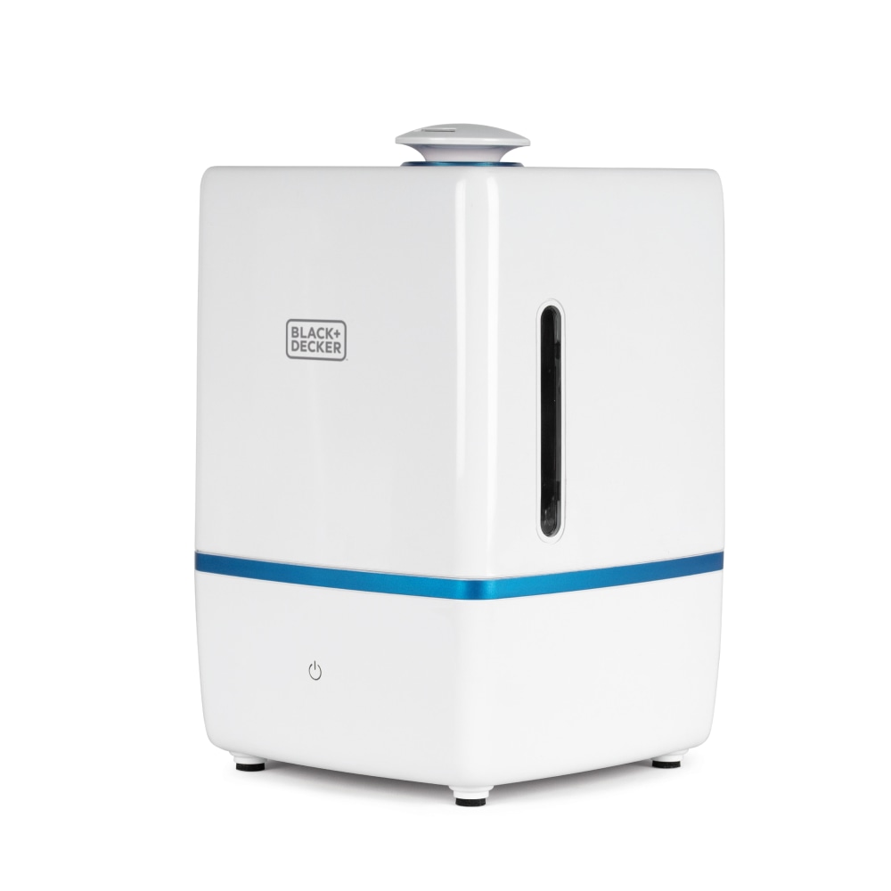 Black+Decker Ultrasonic Humidifier, 1.32 Gallons, 11-5/8inH x 7-5/8inW x 7-5/8inD MPN:BUH005