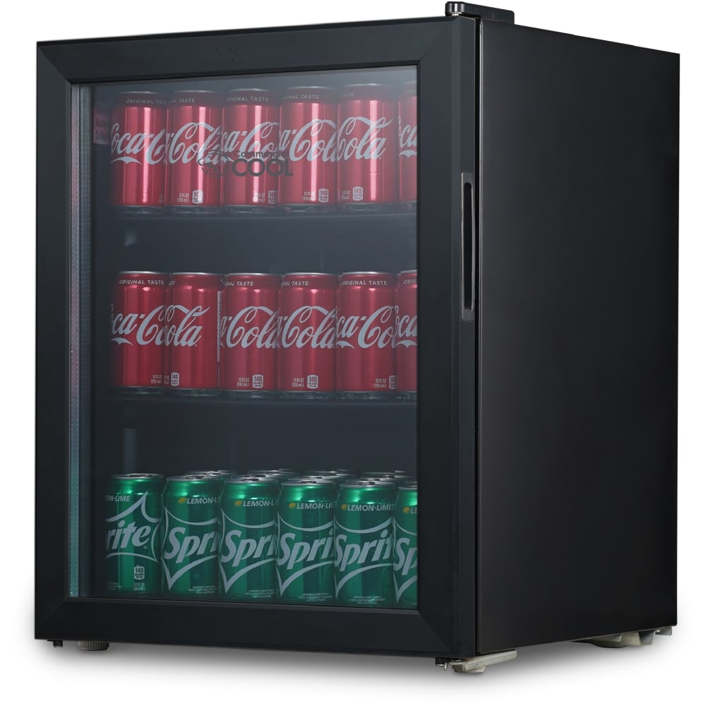 Commercial Cool 2.7 Cu. Ft. Mini Beverage Cooler, Black MPN:CCB81GB