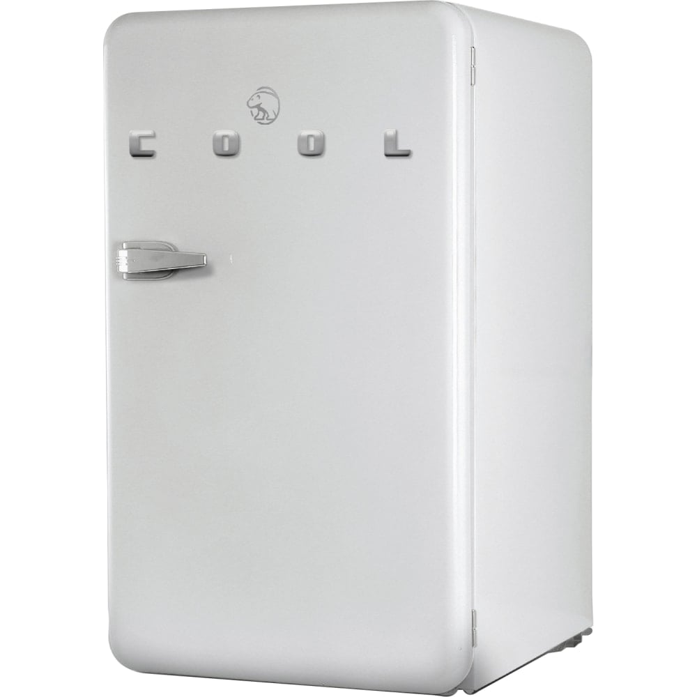 Commercial Cool Retro 3.2 Cu. Ft. Refrigerator With Freezer, White MPN:CCRR32HW