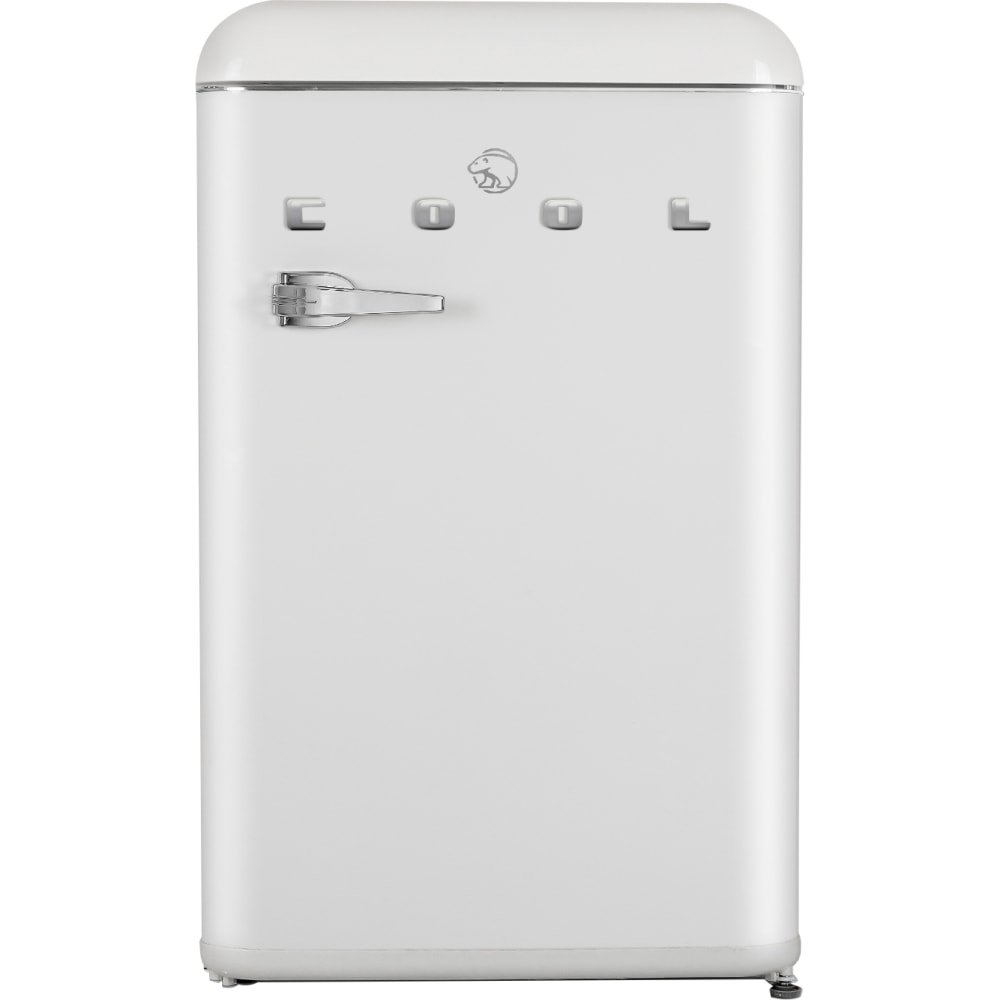 Commercial Cool Retro 4.4 Cu. Ft. Mini All-Refrigerator With 2 Slide-Out Glass Shelves, White MPN:CCRR4ALW