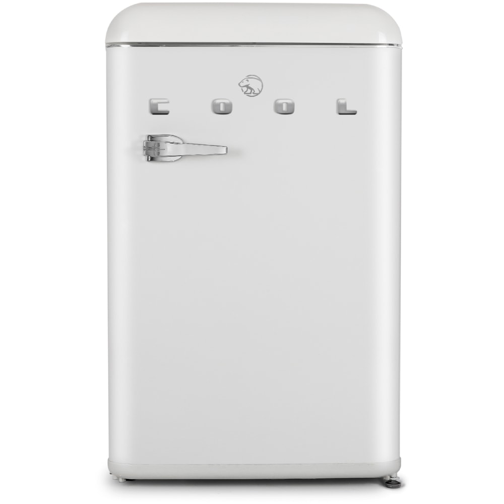 Commercial Cool 4.0 Cu. Ft. Retro Vintage Style Fridge, White MPN:CCRR4LW
