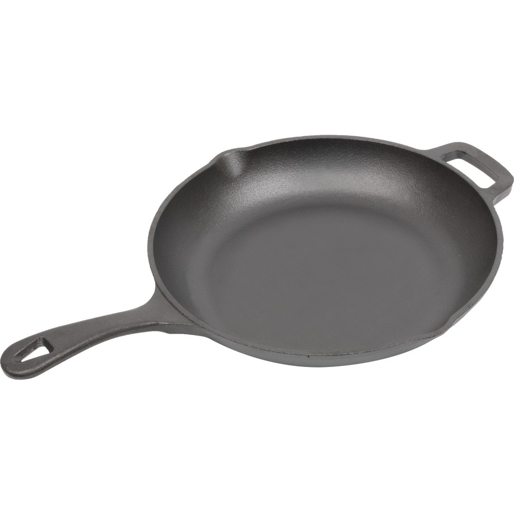 Commercial Chef Cast Iron Saute Skillet, 10in, Black MPN:CHFL10