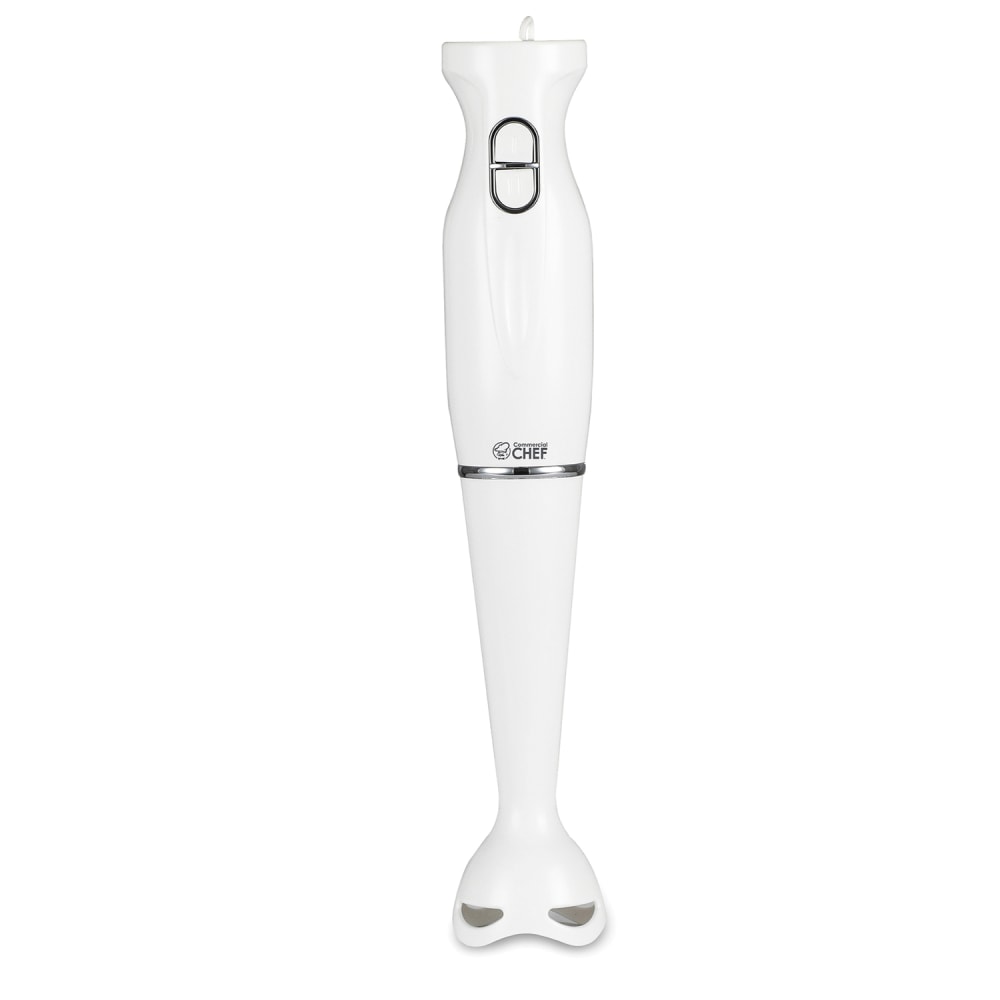 Commercial Chef 2-Speed Immersion Hand Blender With 20 Oz Beaker, White MPN:CHIB30W