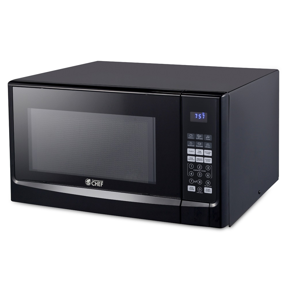 Commercial Chef 1.4 Cu. Ft. Counter-Top Microwave, Black MPN:CHM14110B6C