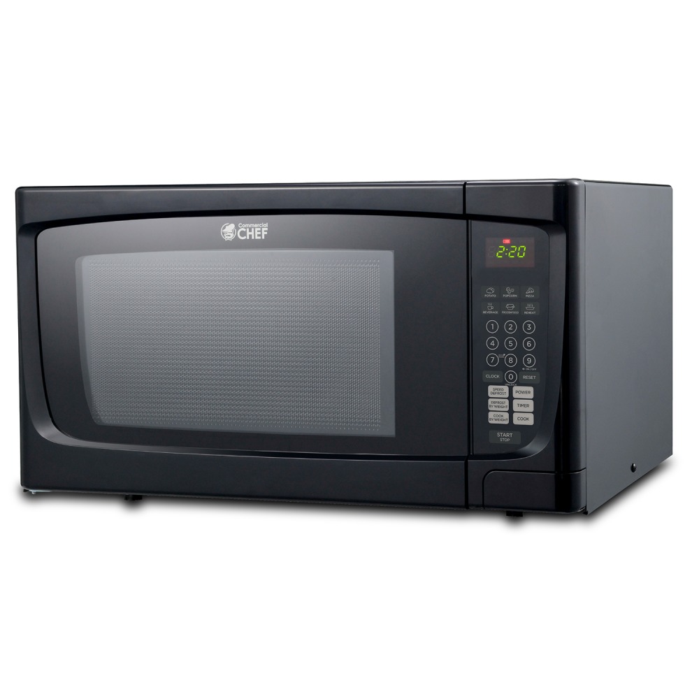 Commercial Chef 1.6 Cu. Ft. Counter-Top Microwave, Black MPN:CHM16100B6C