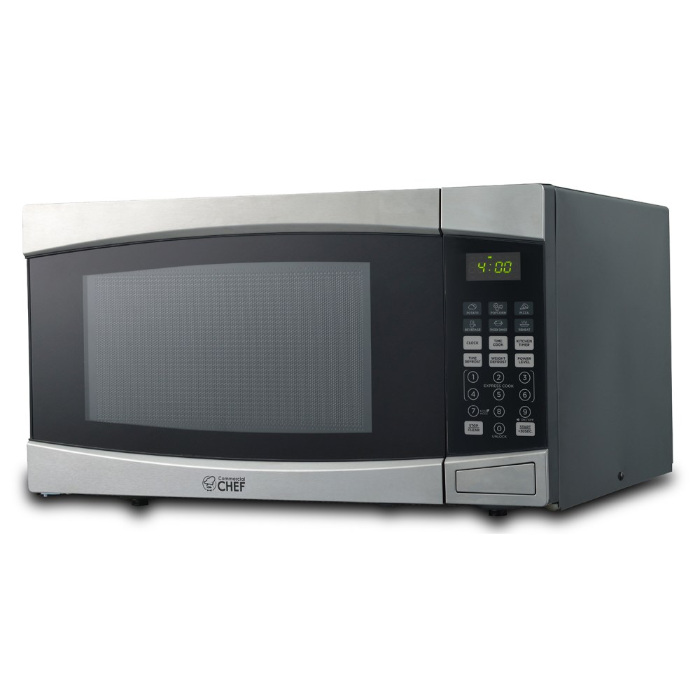 Commercial Chef 1.6 Cu. Ft. Counter-Top Microwave, Silver MPN:CHM16100S6C