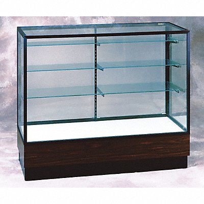 Display Case 40x48x20 Walnut MPN:2010-4-BZ-WV