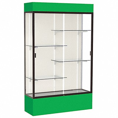 Floor Display Case Green 80 H 48 L MPN:3174PB-BZ-KG