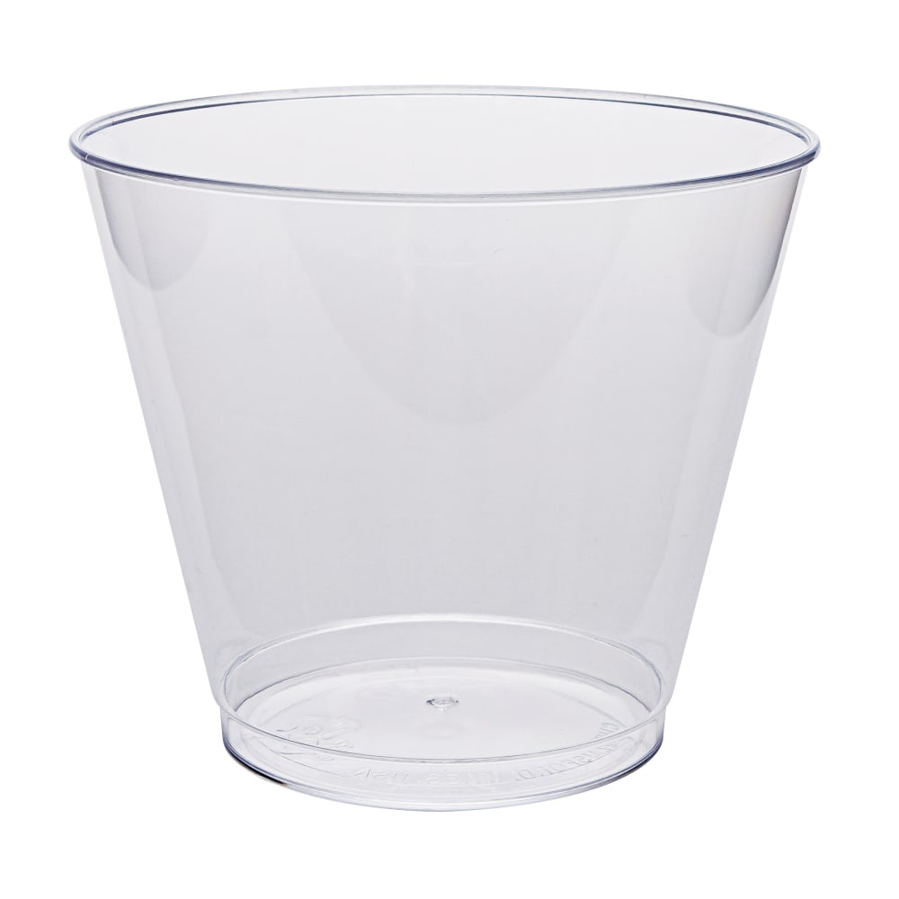 Comet Transparent Tumbler - 5 fl oz - Clear - Polystyrene - Multipurpose - 1000 / Carton MPN:T5S