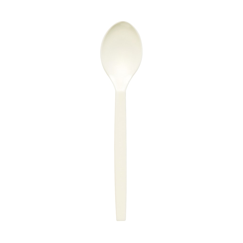 Eco-Products Plant Starch Teaspoons, Cream, Pack Of 1,000 MPN:EPS003CT