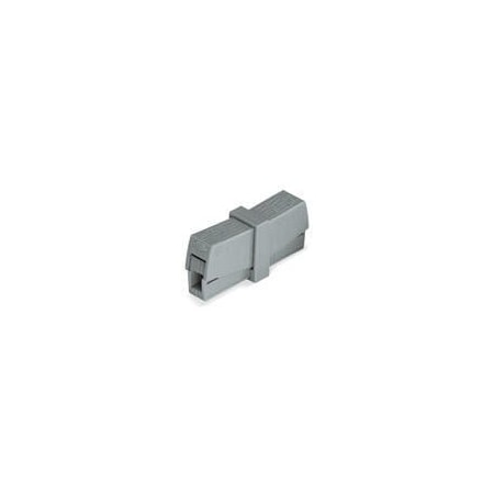 Push-In Wire Connector, 16 AWG Max, 1 Port, Gray, Polyamide Insulation, 300 V, 20 A MPN:224-201