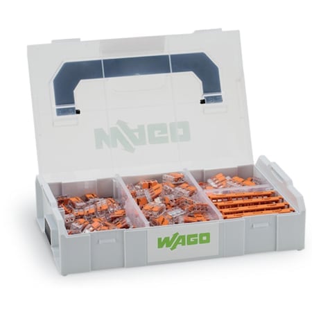 Wire Connector Kit, Aluminum, Push In MPN:887-952