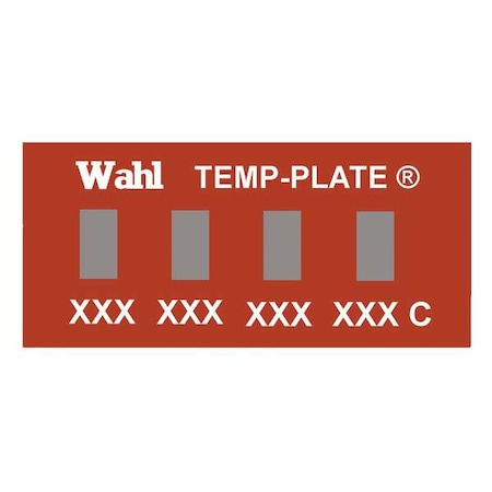 Temp Indicator, Strip, Red, 10PK MPN:101-4-082C
